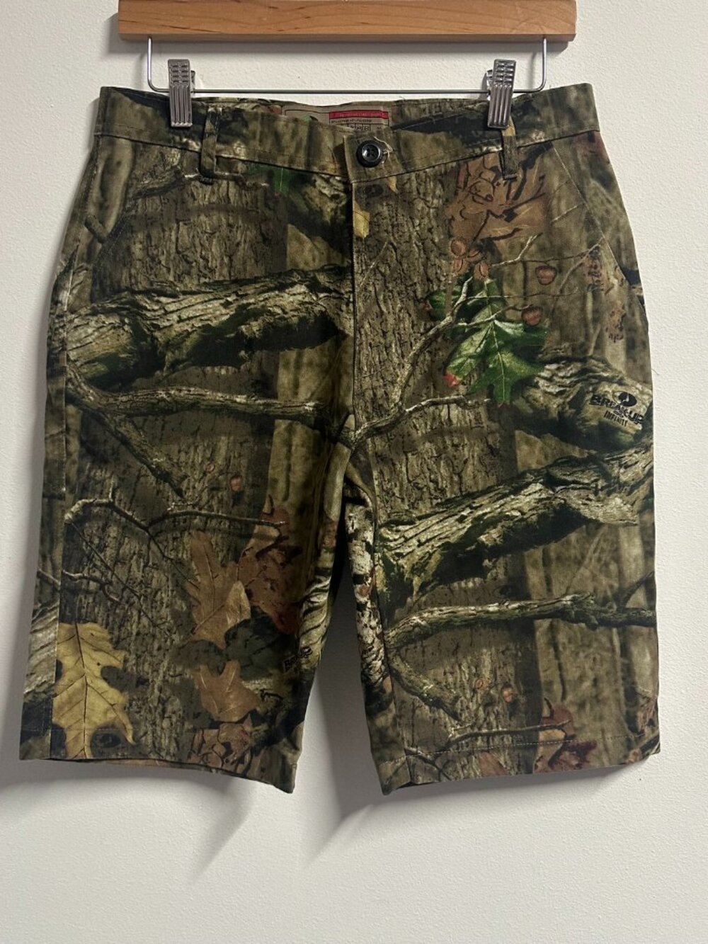 Mossy Oak Real Tree Camo Cargo Shorts Mens Size 30
